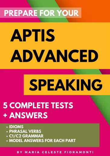 Portada de APTIS advanced Speaking 5 model tests + answers